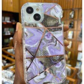 PURPLE GREEN 3IN1 MARBLE CASE Armor Case PHONE CASES
