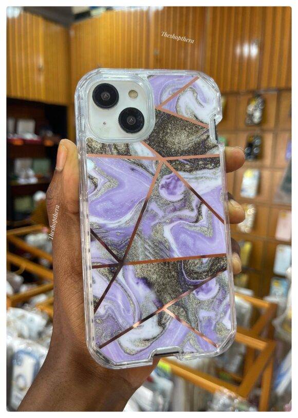 PURPLE GREEN 3IN1 MARBLE CASE Armor Case PHONE CASES 2