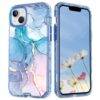BLUE PINK GOLD 3IN1 MARBLE CASE Armor Case PHONE CASES 11