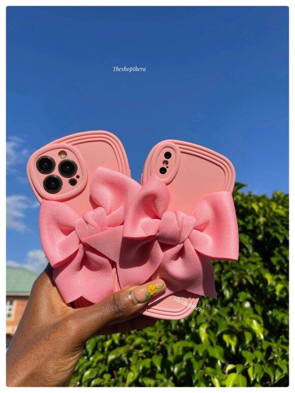 PINK BOW CASE Basic Protection PHONE CASES 2