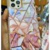 GOLD PINK GEOMETRIC 3IN1 MARBLE CASE 3-in-1 case PHONE CASES 8