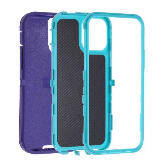 PURPLE BLUE 3IN1 SHOCKPROOF CASE Armor Case PHONE CASES 5
