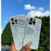 BLUE CAMERA PROTECTOR MARBLE CASE Basic Protection PHONE CASES 8