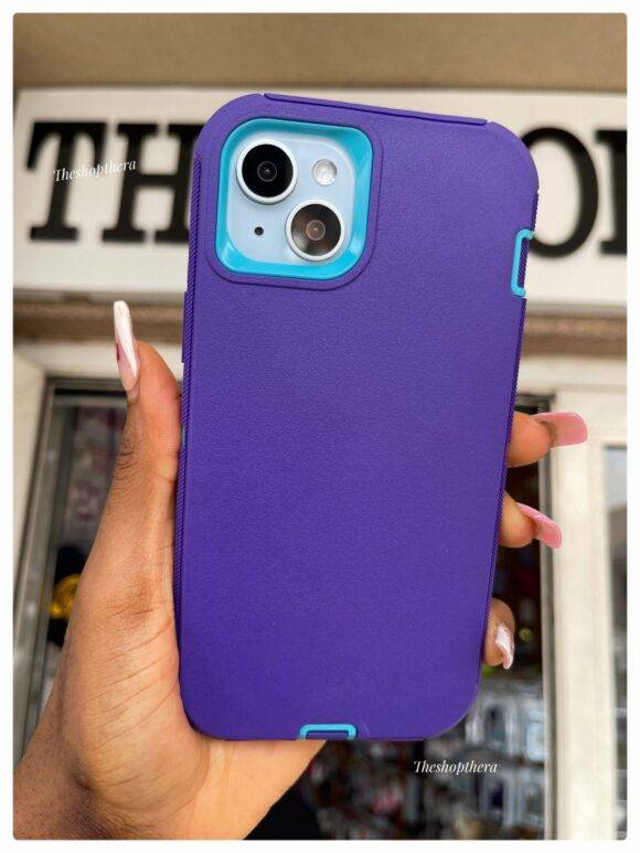 PURPLE BLUE 3IN1 SHOCKPROOF CASE Armor Case PHONE CASES 13