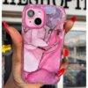 PINK GOLD 3IN1 MARBLE CASE Armor Case PHONE CASES 13