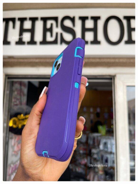 PURPLE BLUE 3IN1 SHOCKPROOF CASE Armor Case PHONE CASES 9