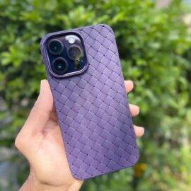 PURPLE INTERWOVEN CASE breathable case PHONE CASES