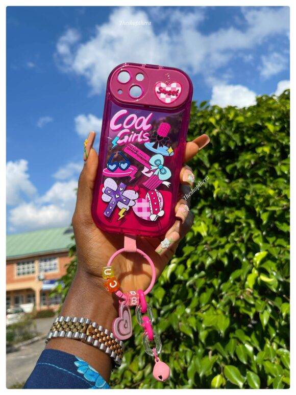 PINK COOL GIRL CASE Basic Protection PHONE CASES 5