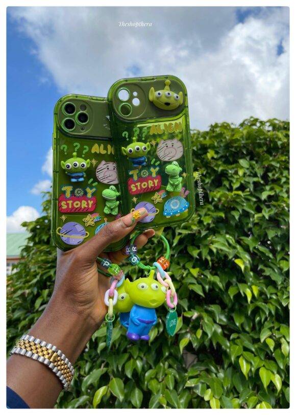 GREEN TOY STORY CASE Basic Protection PHONE CASES 5