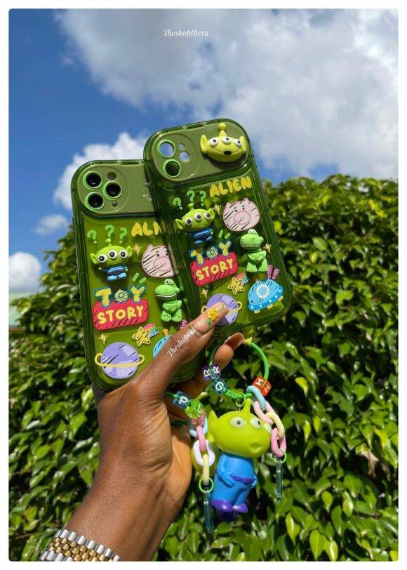 GREEN TOY STORY CASE Basic Protection PHONE CASES