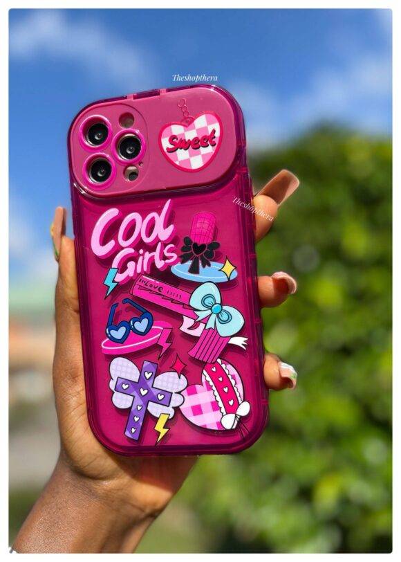 PINK COOL GIRL CASE Basic Protection PHONE CASES 3