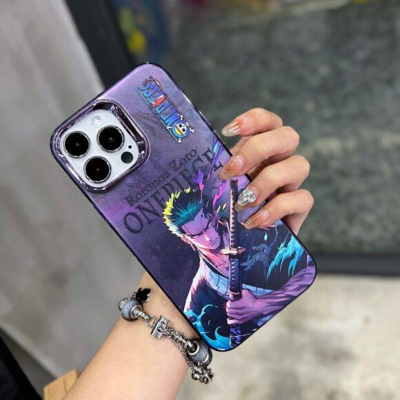 PURPLE RORONOA TPU CASE Animation case PHONE CASES 6