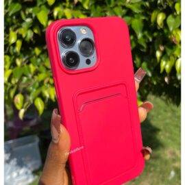 RED OPEN WALLET CASE Camera protector case PHONE CASES 2