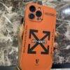 ORANGE OFF WHITE CASE Animation case PHONE CASES 14