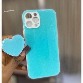 SIERRA BLUE GLITTER LOVE CASE Basic Protection PHONE CASES 2