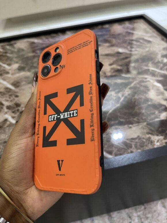 ORANGE OFF WHITE CASE Animation case PHONE CASES 4