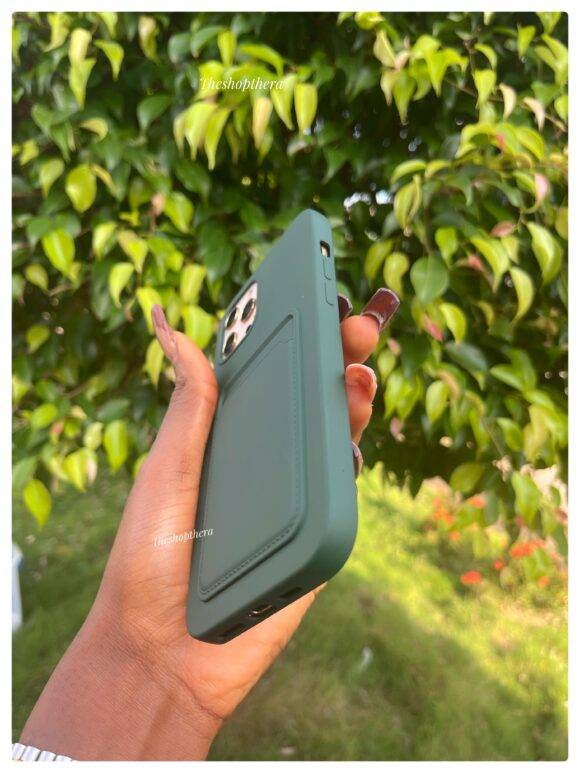 GREEN OPEN WALLET CASE green case PHONE CASES 13