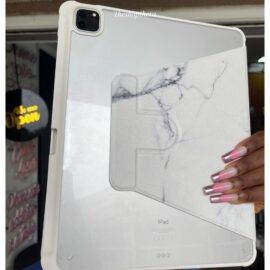 WHITE MARBLE  IPAD CASE 360 rotating iPad case IPAD