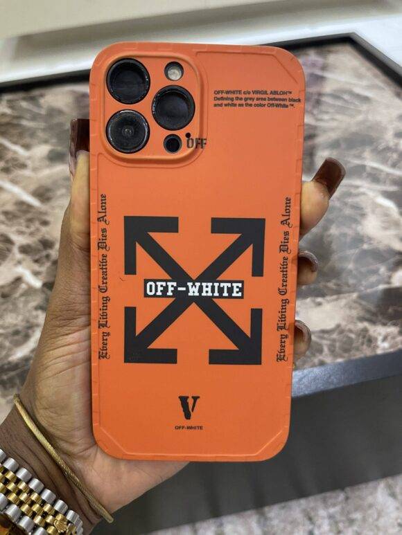 ORANGE OFF WHITE CASE Animation case PHONE CASES 6