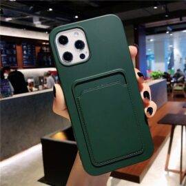 GREEN OPEN WALLET CASE green case PHONE CASES 2