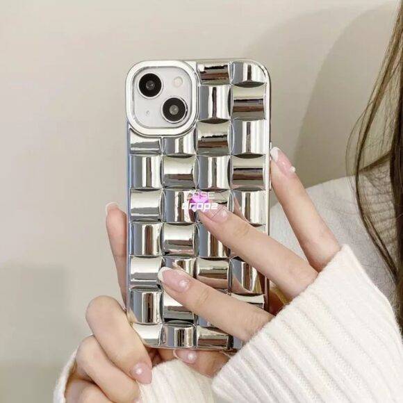 SILVER INTERWOVEN CASE Flexible case PHONE CASES 6