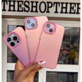 LIGHT PINK HOLO TPU CASE Fancy Case PHONE CASES