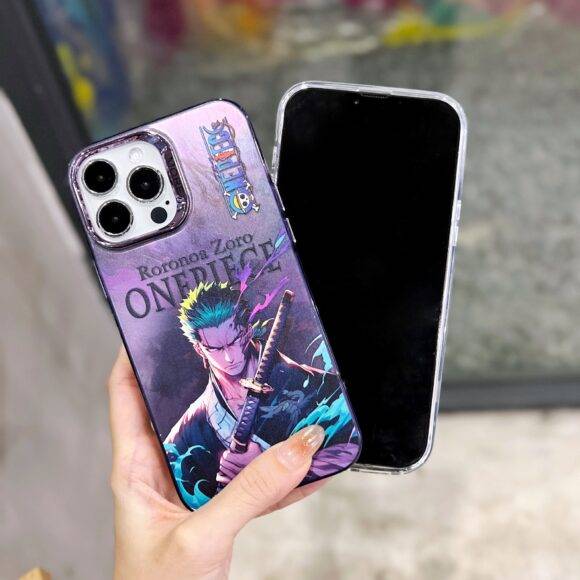 PURPLE RORONOA TPU CASE Animation case PHONE CASES 3