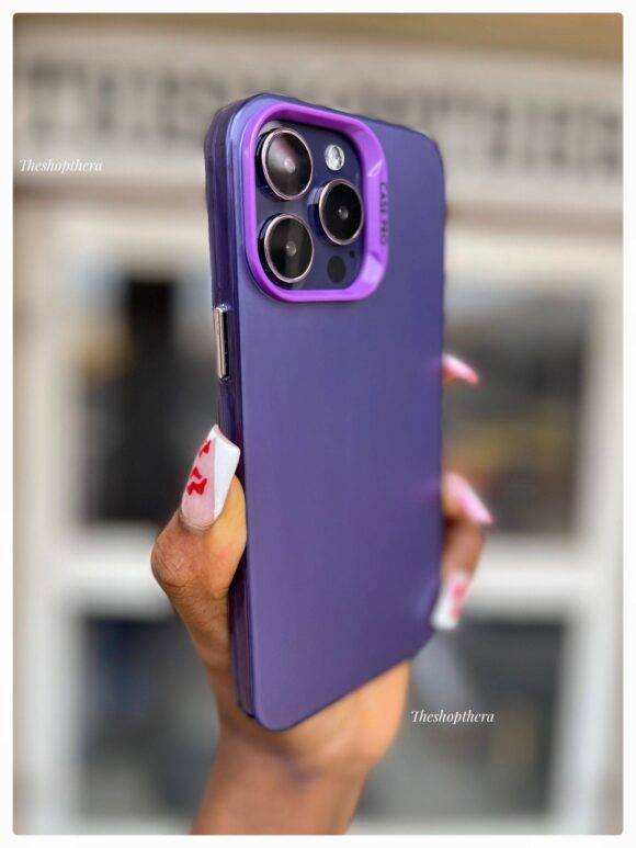 PURPLE HOLO TPU CASE Dark purple case PHONE CASES 8