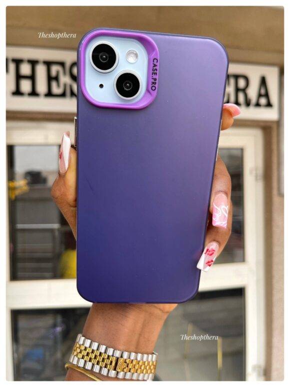 PURPLE HOLO TPU CASE Dark purple case PHONE CASES 12