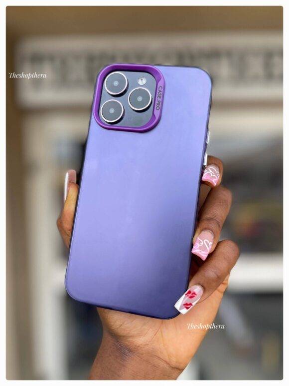 PURPLE HOLO TPU CASE Dark purple case PHONE CASES 2