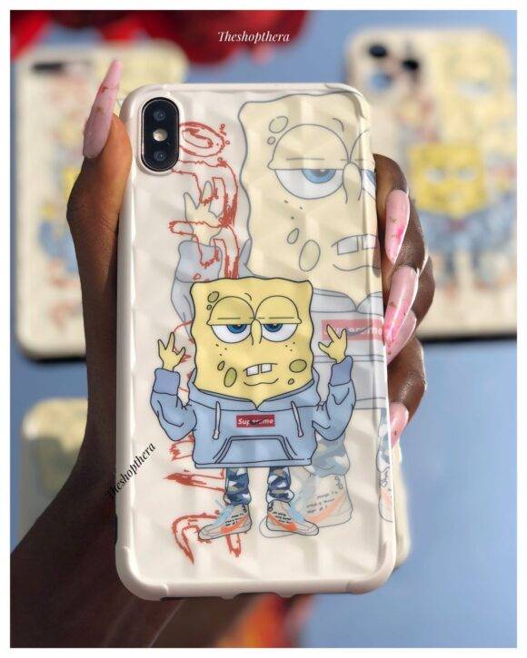 SUPREME SPONGEBOB CASE Animation case PHONE CASES 3