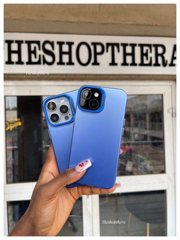 BLUE HOLO TPU CASE Blue case PHONE CASES 8