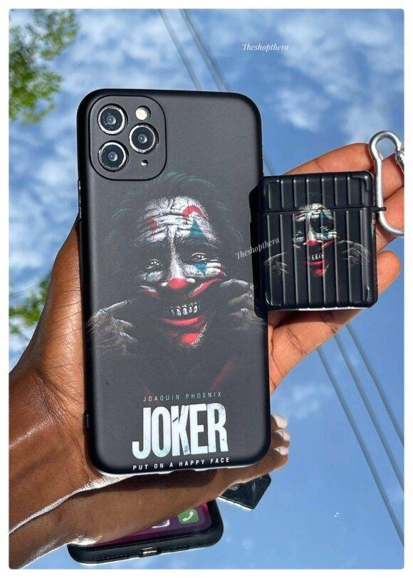 BLACK JOKER CASE Animation case PHONE CASES 2