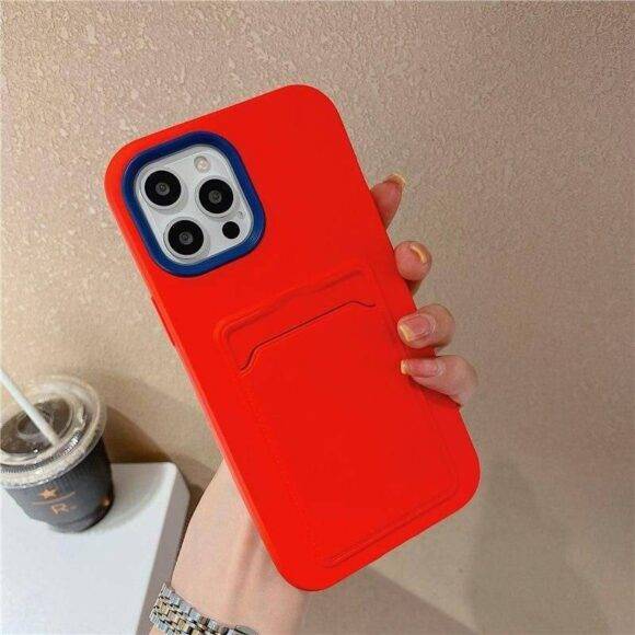 RED 2IN1 WALLET CASE Camera protector case PHONE CASES 5