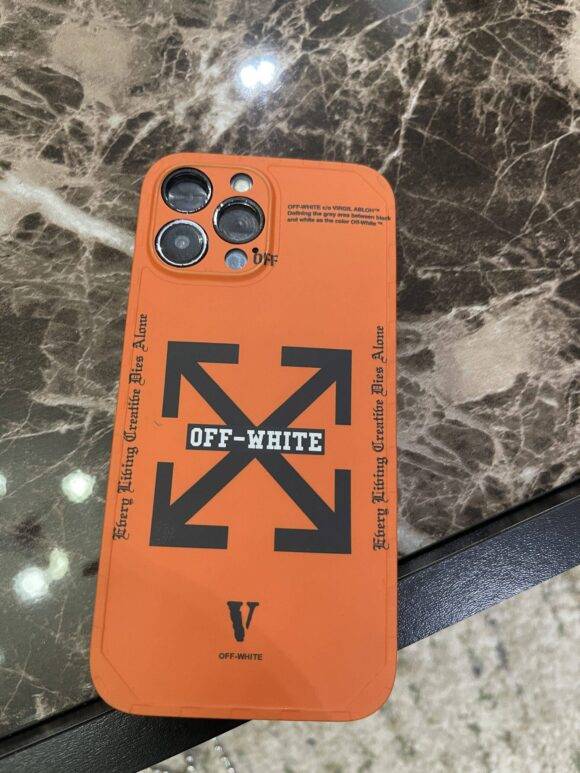 ORANGE OFF WHITE CASE Animation case PHONE CASES 9