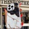 BLACK WHITE GOLD 3IN1 MARBLE CASE Armor Case PHONE CASES 13