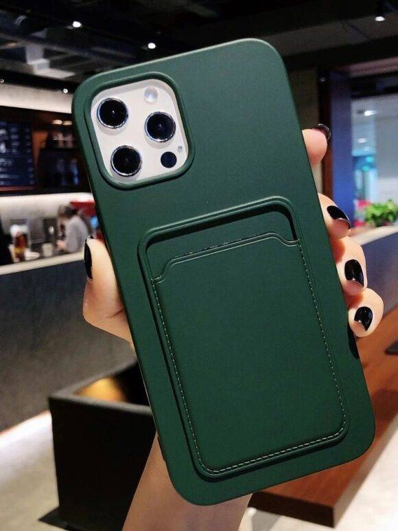 GREEN OPEN WALLET CASE green case PHONE CASES 10