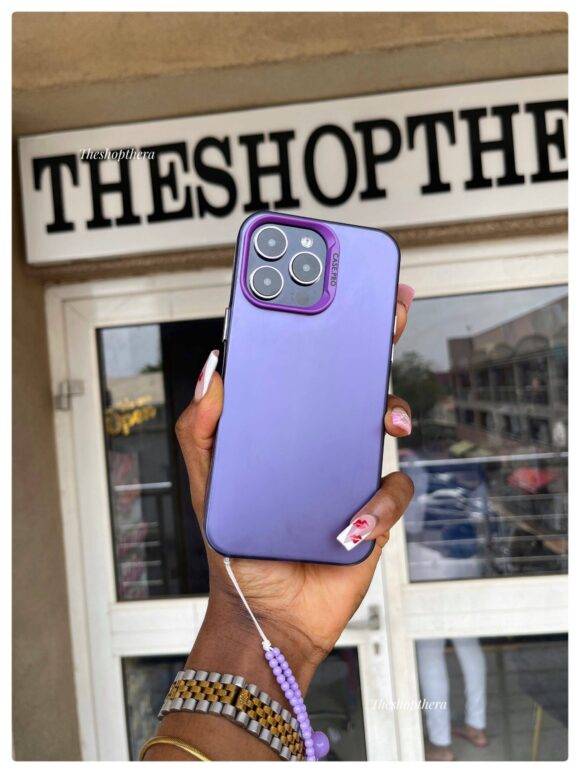 PURPLE HOLO TPU CASE Dark purple case PHONE CASES 9