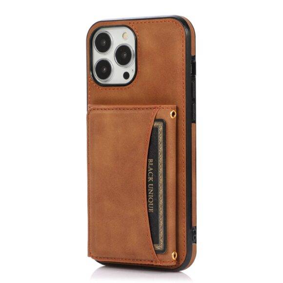 BROWN PADDED WALLET CASE brown case PHONE CASES 11