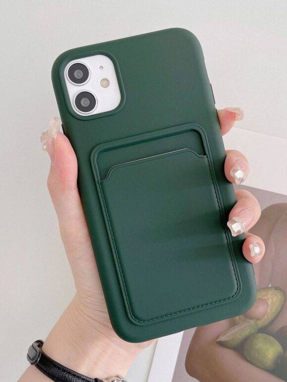 GREEN OPEN WALLET CASE green case PHONE CASES 4