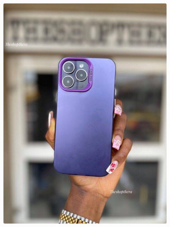 PURPLE HOLO TPU CASE Dark purple case PHONE CASES 3