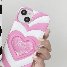 PINK WHITE BARBIE CASE Animation case PHONE CASES 2