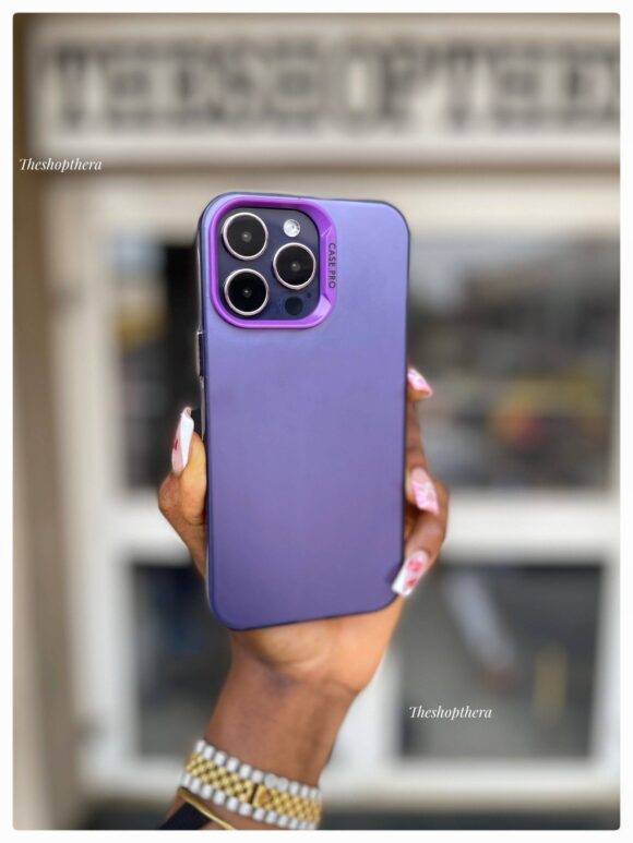 PURPLE HOLO TPU CASE Dark purple case PHONE CASES 7