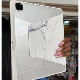 WHITE MARBLE  IPAD CASE 360 rotating iPad case IPAD 2