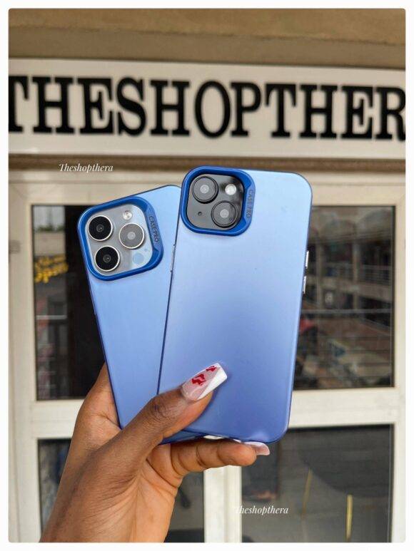 BLUE HOLO TPU CASE Blue case PHONE CASES 4