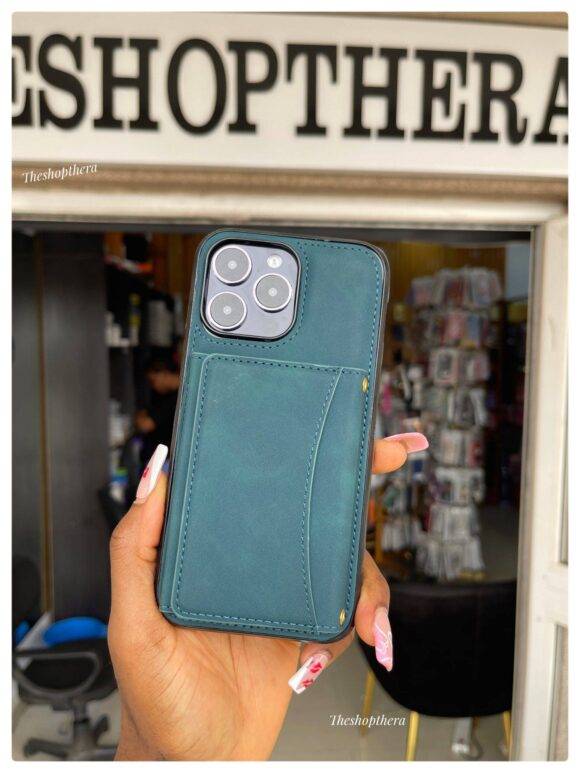 BLUE PADDED WALLET CASE Blue case PHONE CASES 10