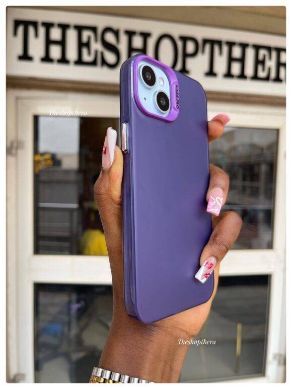 PURPLE HOLO TPU CASE Dark purple case PHONE CASES 11