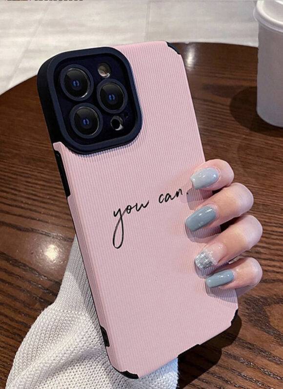 PINK YOU CAN SEE CASE Basic Protection PHONE CASES 2