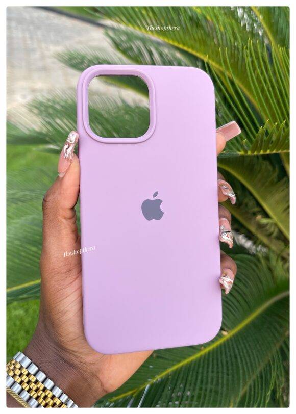 MAUVE OPEN SILICONE CASE Basic Protection PHONE CASES 5