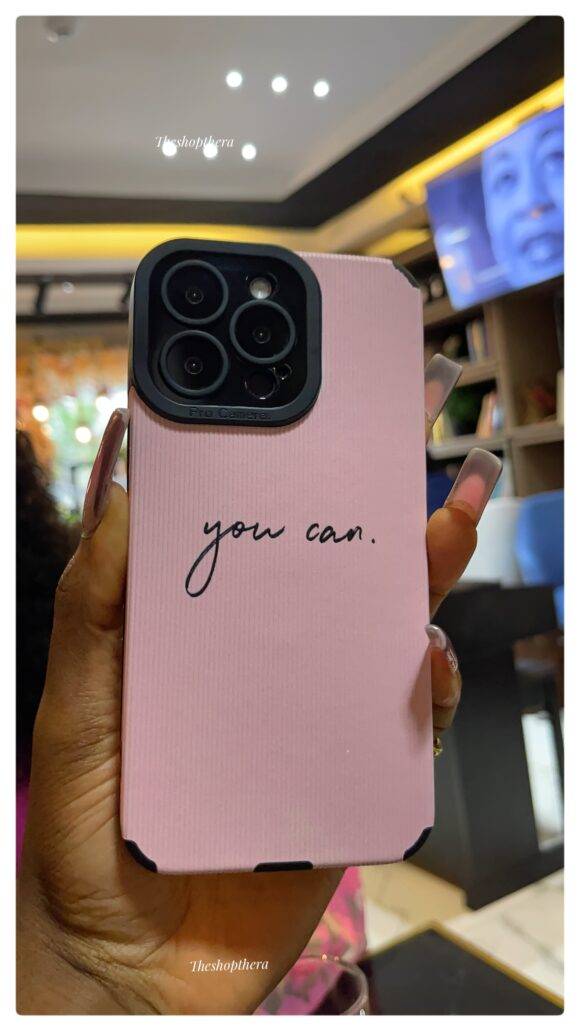 PINK YOU CAN SEE CASE Basic Protection PHONE CASES 5